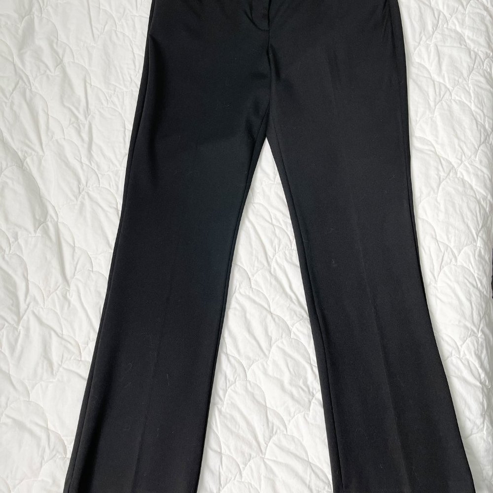 Express Columnist Barely Boot Low Rise Pants Blac… - image 2